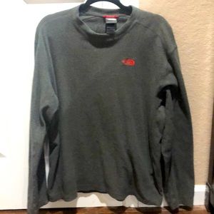 North Face Long Sleeve Fleece Shirt